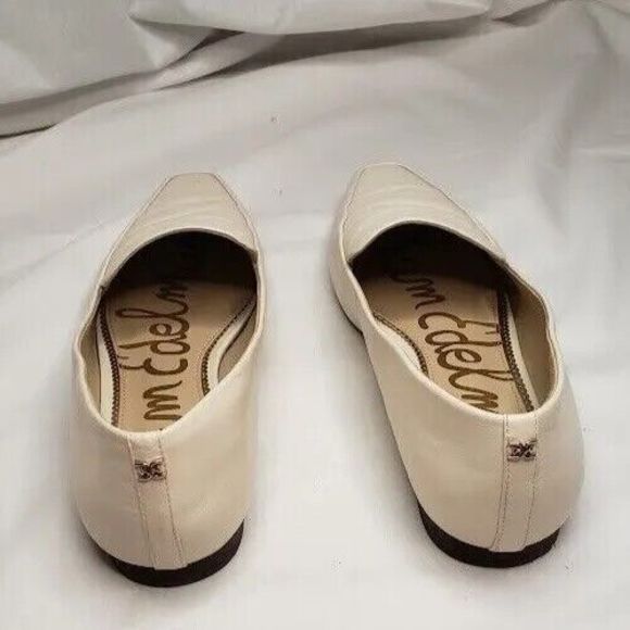 Sam Edelman Emelie Square Toe Loafer in Modern Ivory Leather Women's Size 10.5M - Picture 5 of 10